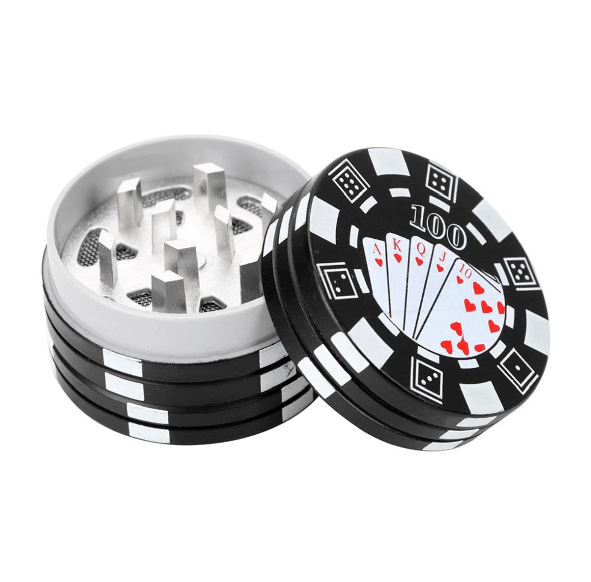 Poker chips grinder