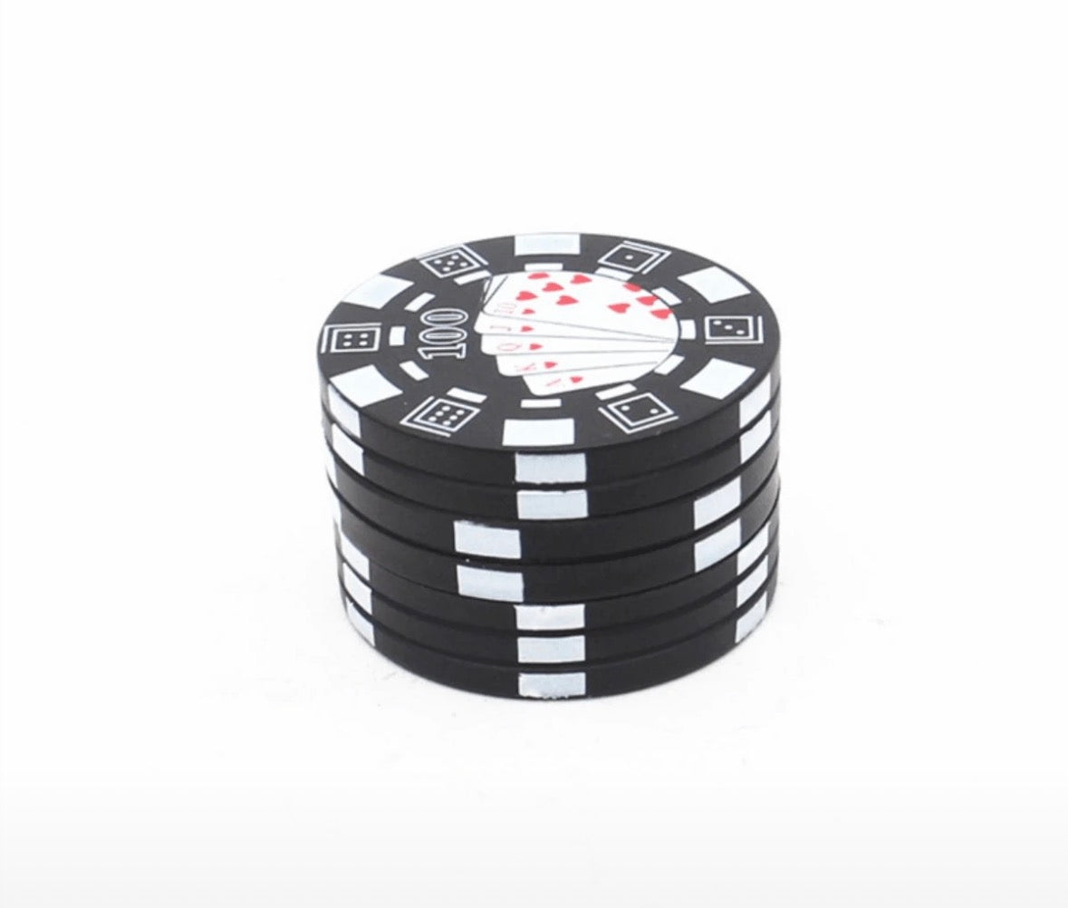 Poker chips grinder